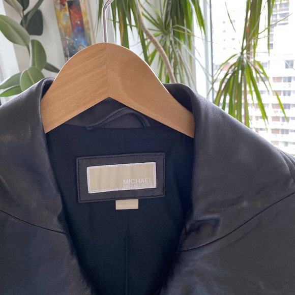 Michael Kors Leather Jacket - Picture 4 of 4